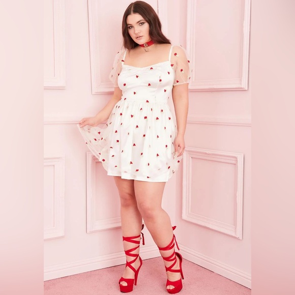 I'M FOREVER YOURS BABYDOLL DRESS Dolls Kill Sugar Thrillz - Picture 2 of 4